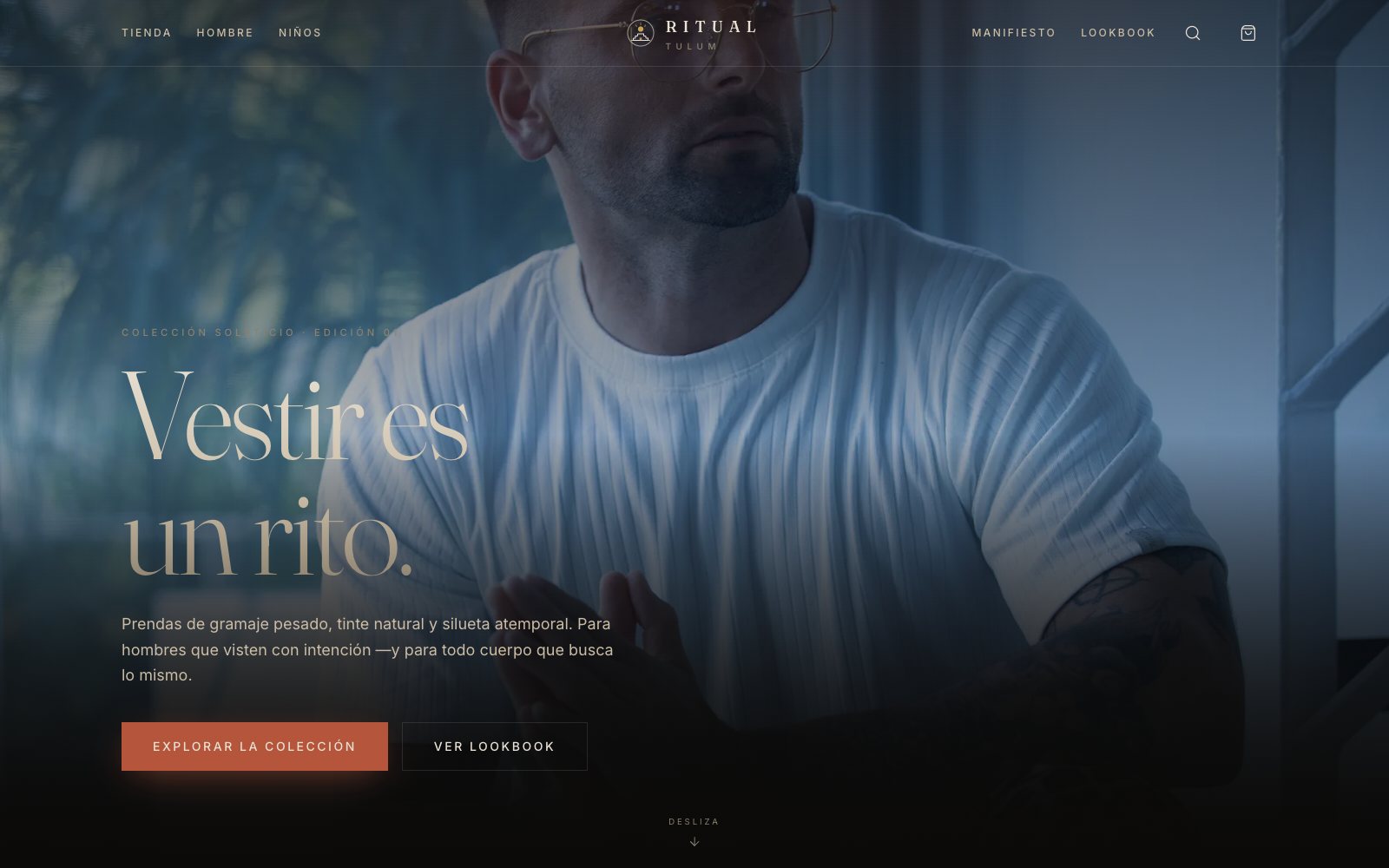 RITUAL TULUM on desktop